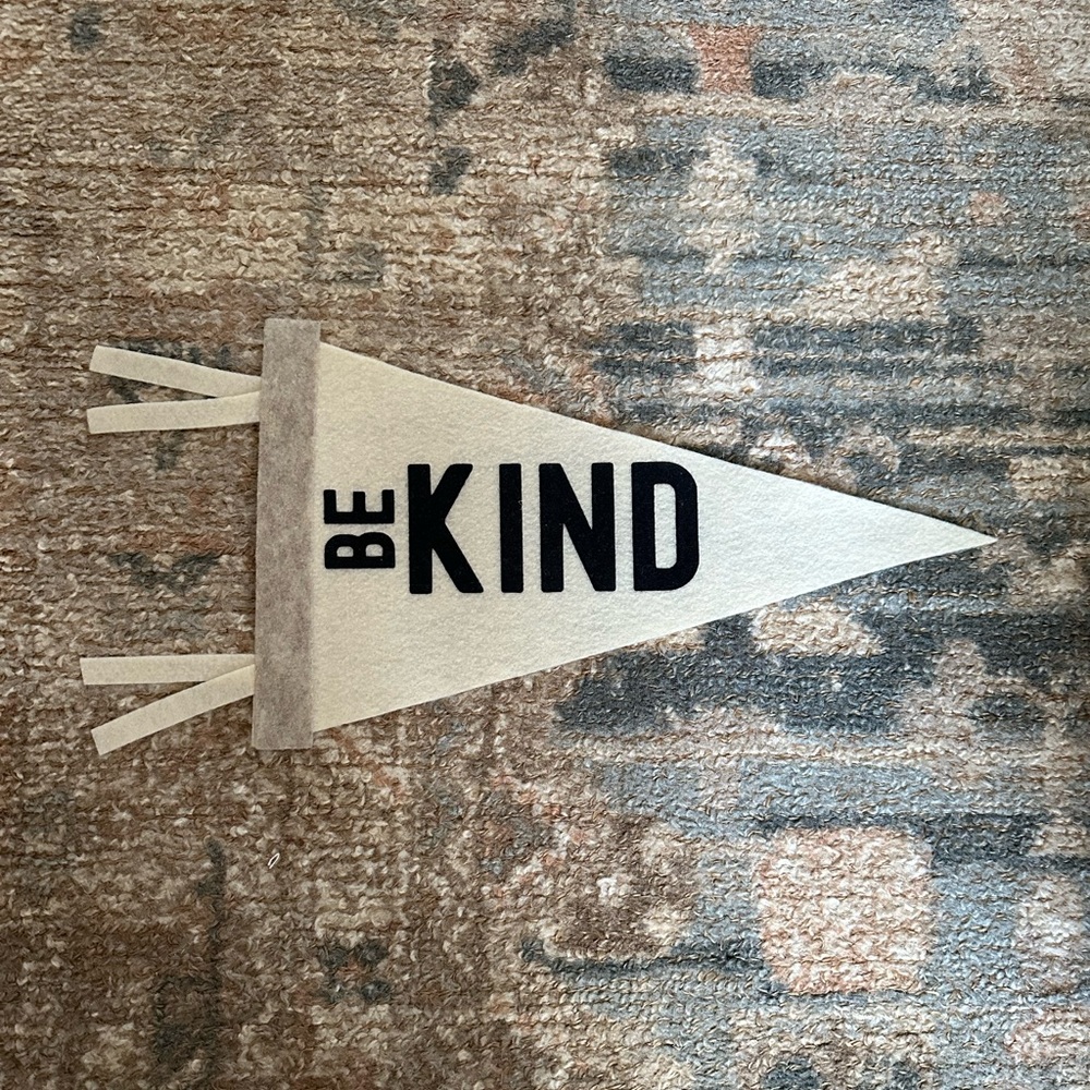 Be Kind Felt Pennant
